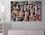 Wallity WY325 Lienzo Decorativo Multicolor 50 x 70 cm